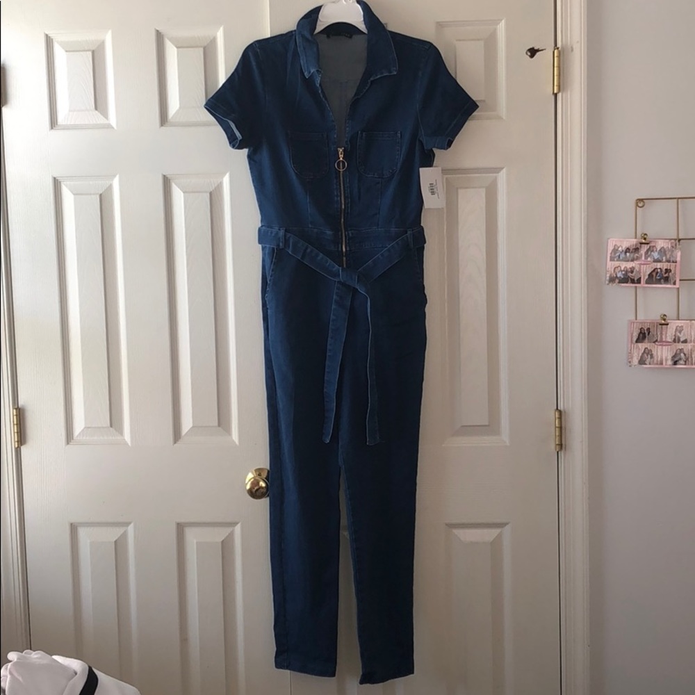 Denim jumpsuit